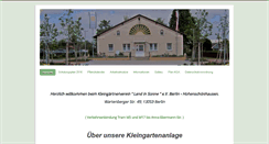Desktop Screenshot of land-in-sonne.de