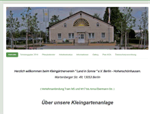 Tablet Screenshot of land-in-sonne.de